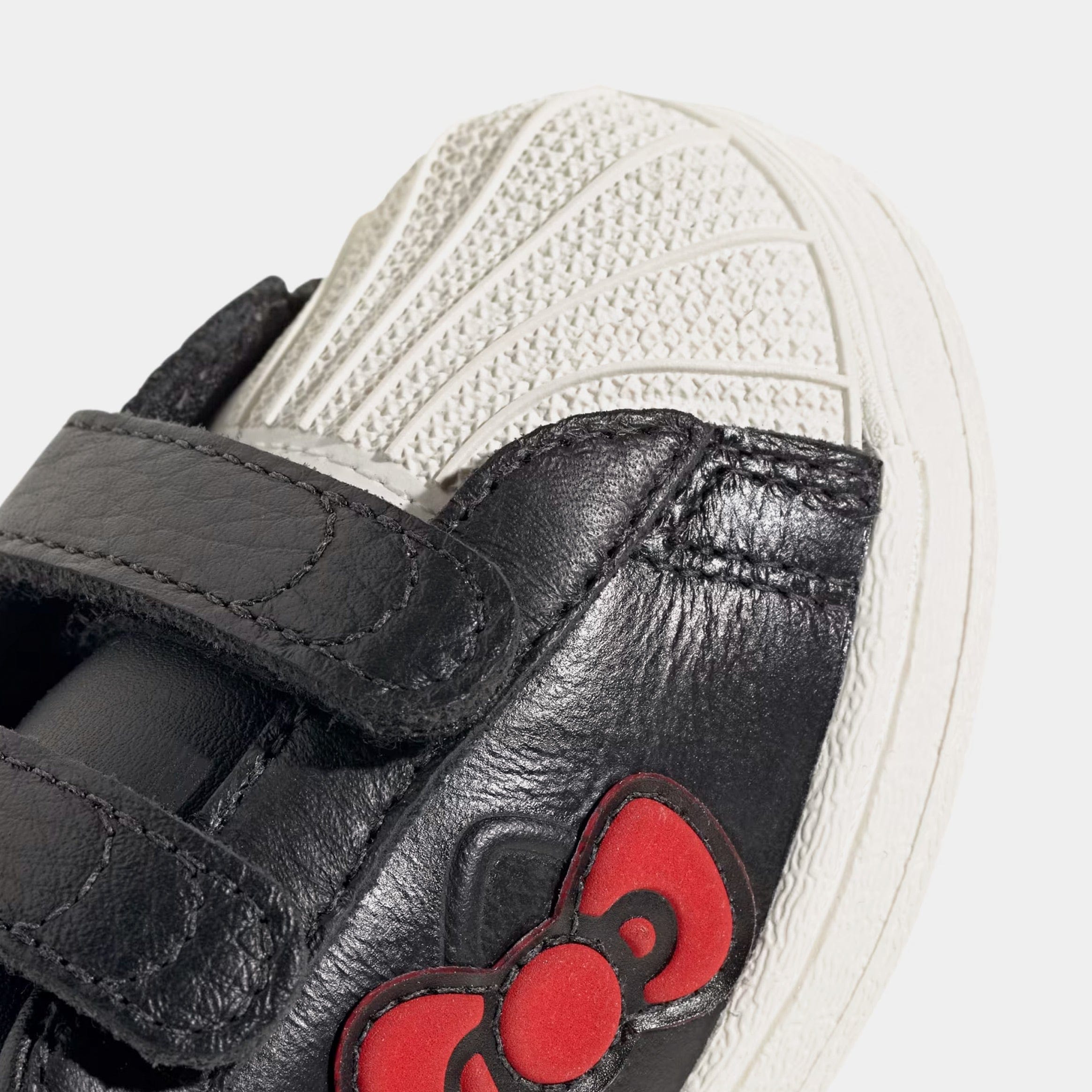 adidas Hello Kitty Superstar Infant Toddler Lifestyle Shoes (Black/White/Red)