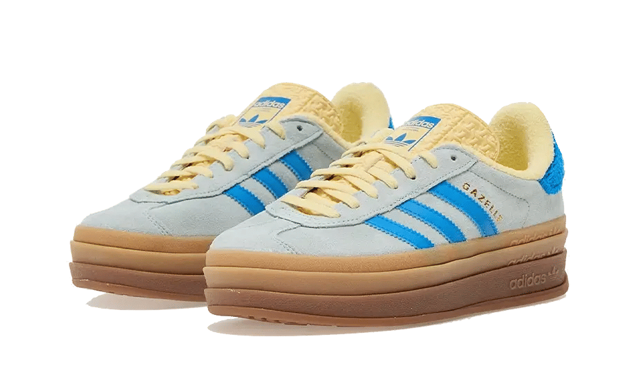 adidas Gazelle Bold Almost Blue Yellow