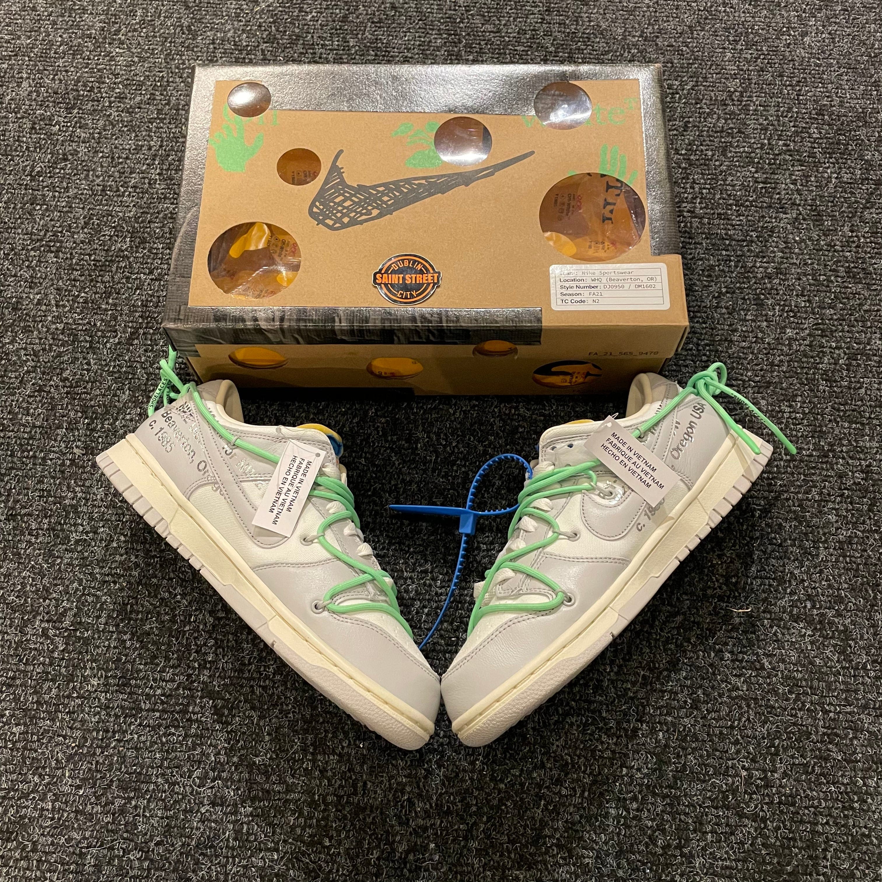 Nike x Off White Dunk Low Lot 26