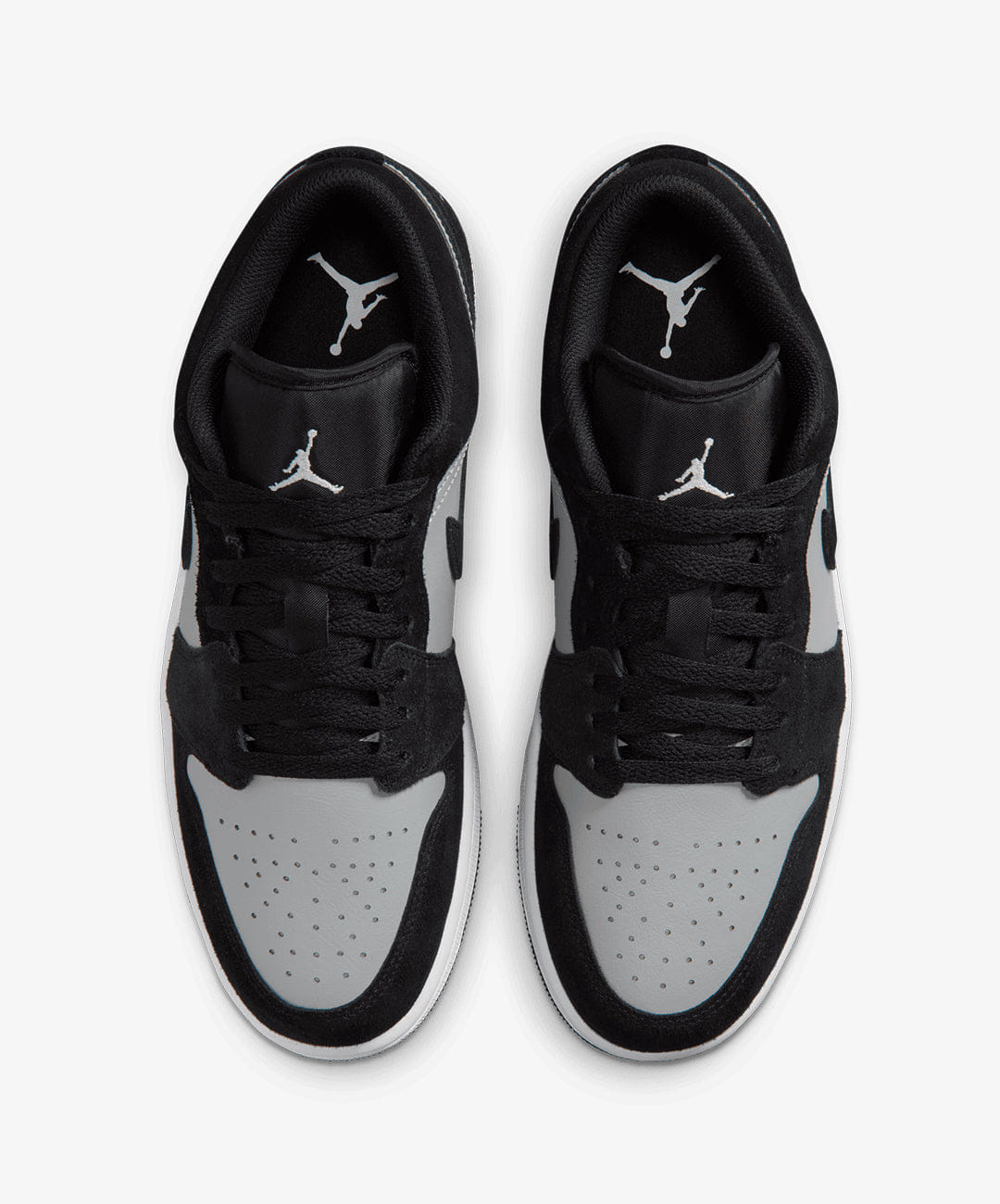 Air Jordan JORDAN | AIR JORDAN 1 LOW { BLACK/WHITE - LT SMOKE GREY