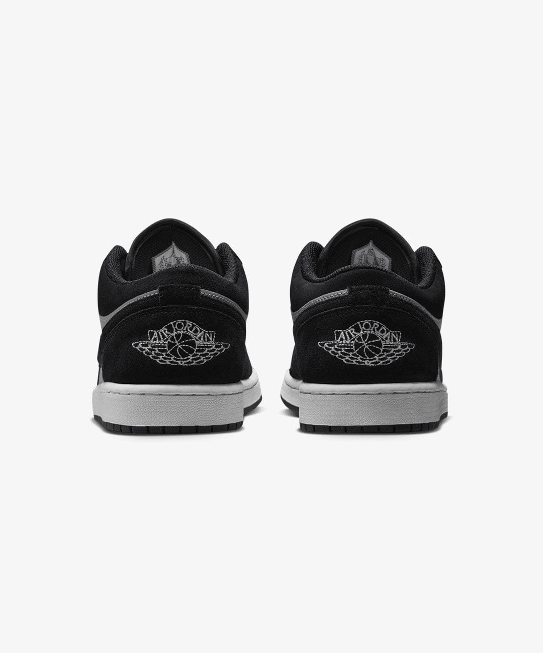 Air Jordan JORDAN | AIR JORDAN 1 LOW { BLACK/WHITE - LT SMOKE GREY