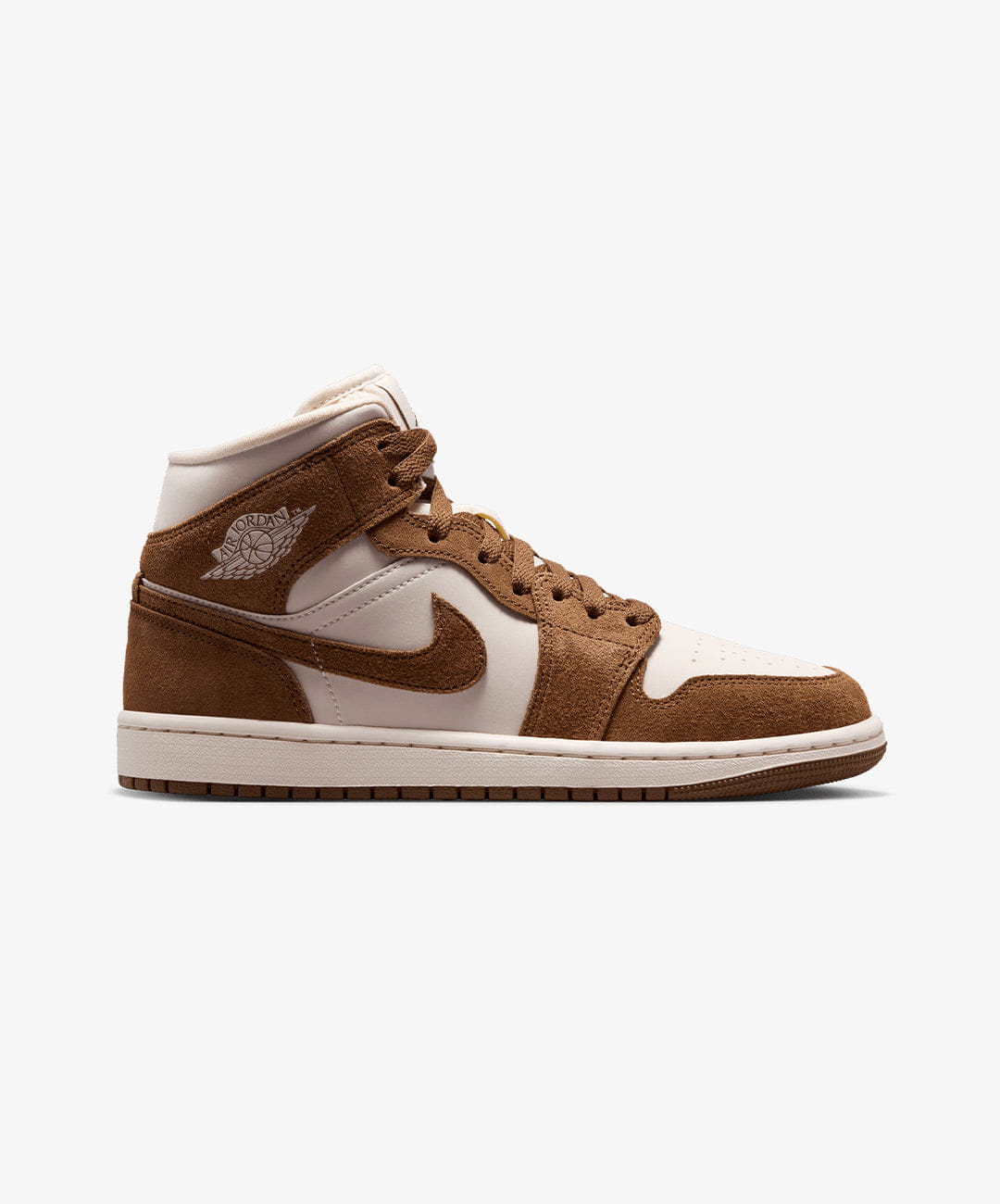 Air Jordan JORDAN | AIR JORDAN 1 MID { LT BRITISH TAN/CHALK