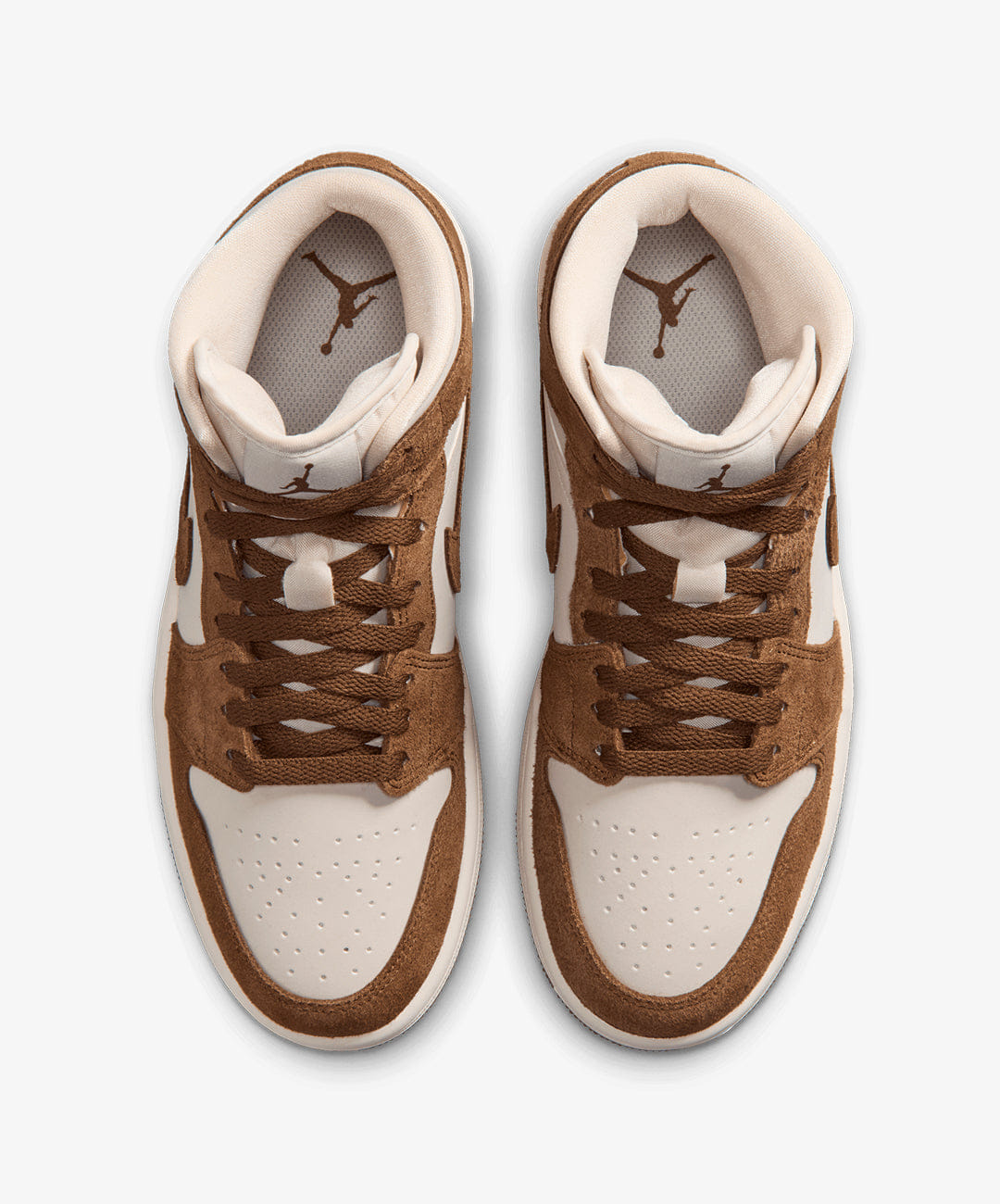 Air Jordan JORDAN | AIR JORDAN 1 MID { LT BRITISH TAN/CHALK