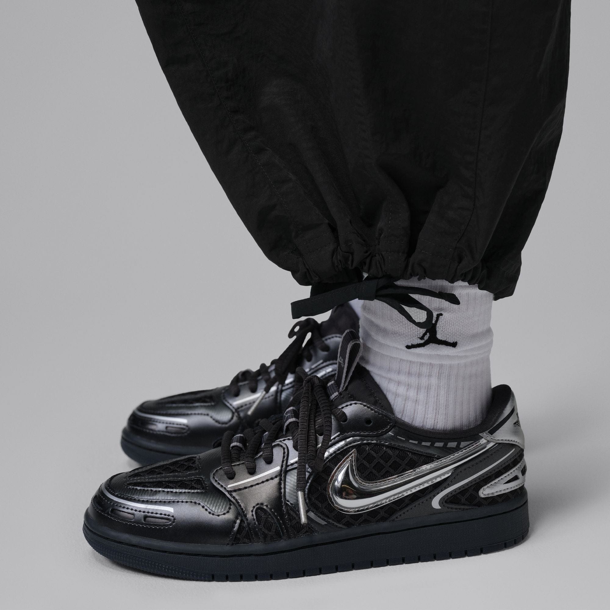 Air Jordan Womens Jordan Flight Chicago Parachute Pants Black