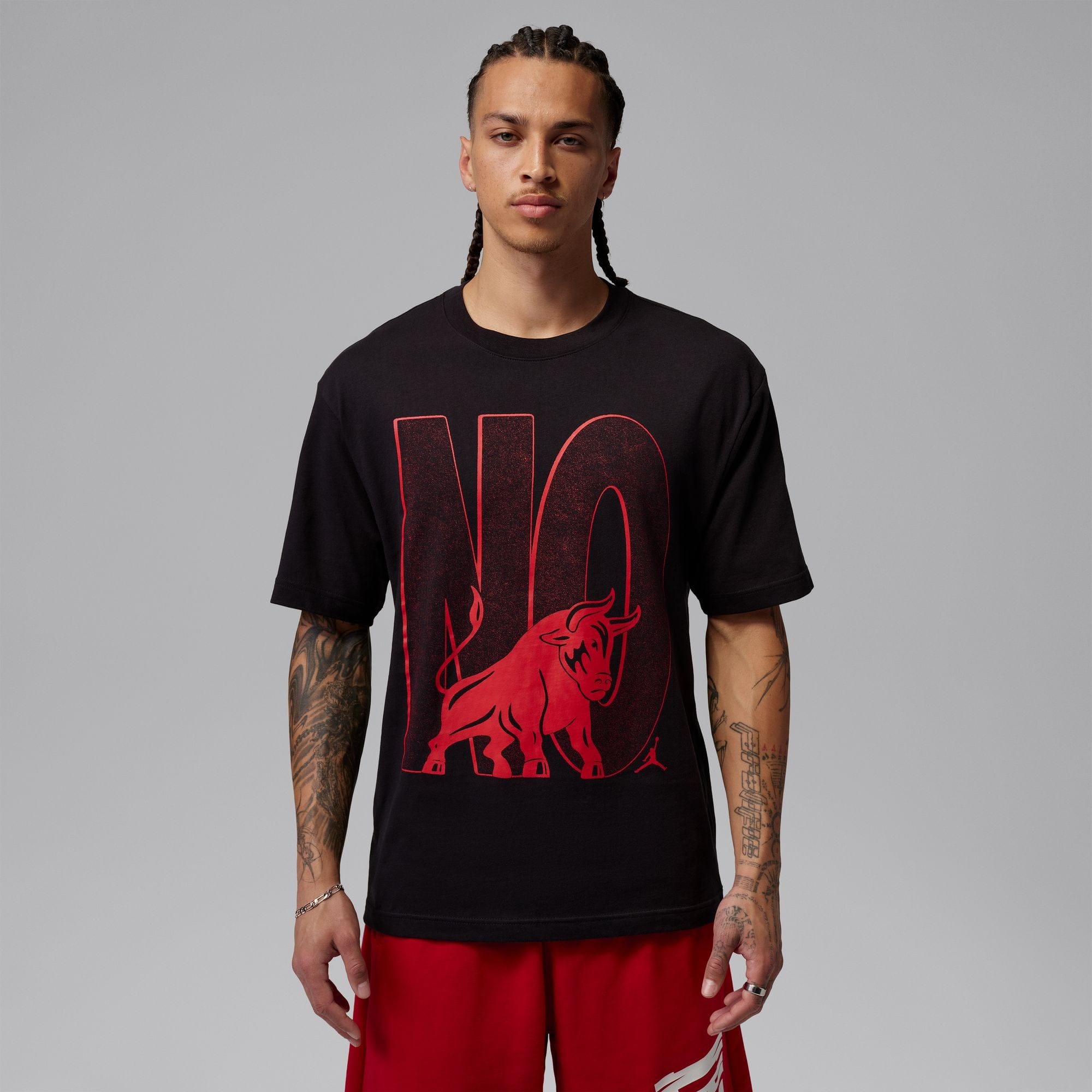 Air Jordan No Bull Brooklyn T - Shirt Black