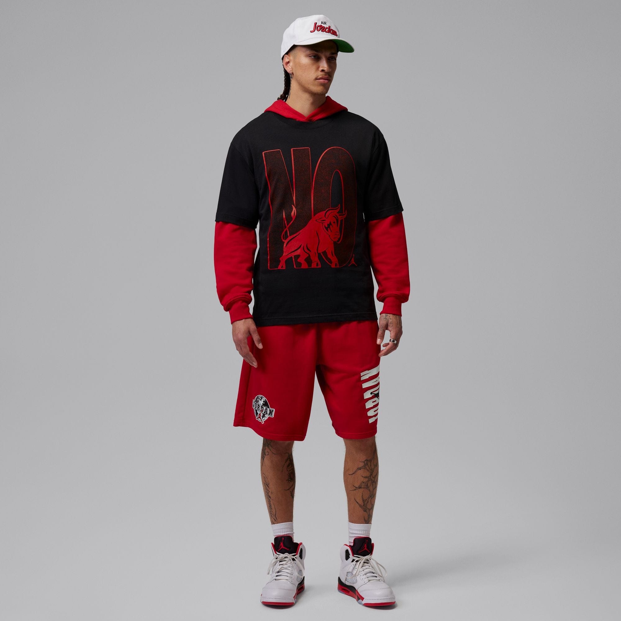 Air Jordan No Bull Brooklyn T - Shirt Black