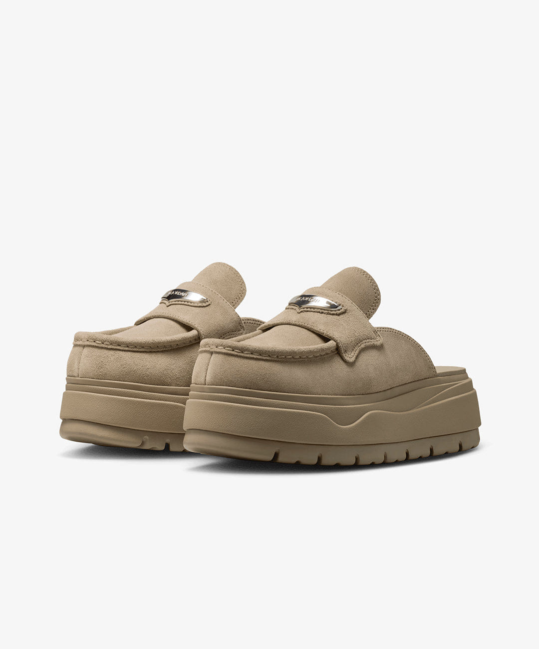 Air Jordan JORDAN | AIR JORDAN MULE { KHAKI/METALLIC SILVER