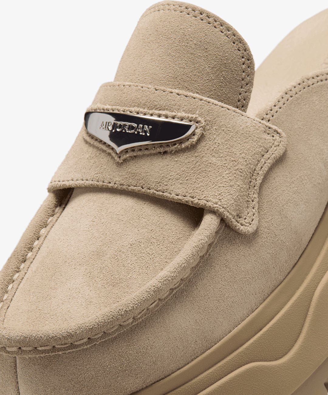 Air Jordan JORDAN | AIR JORDAN MULE { KHAKI/METALLIC SILVER