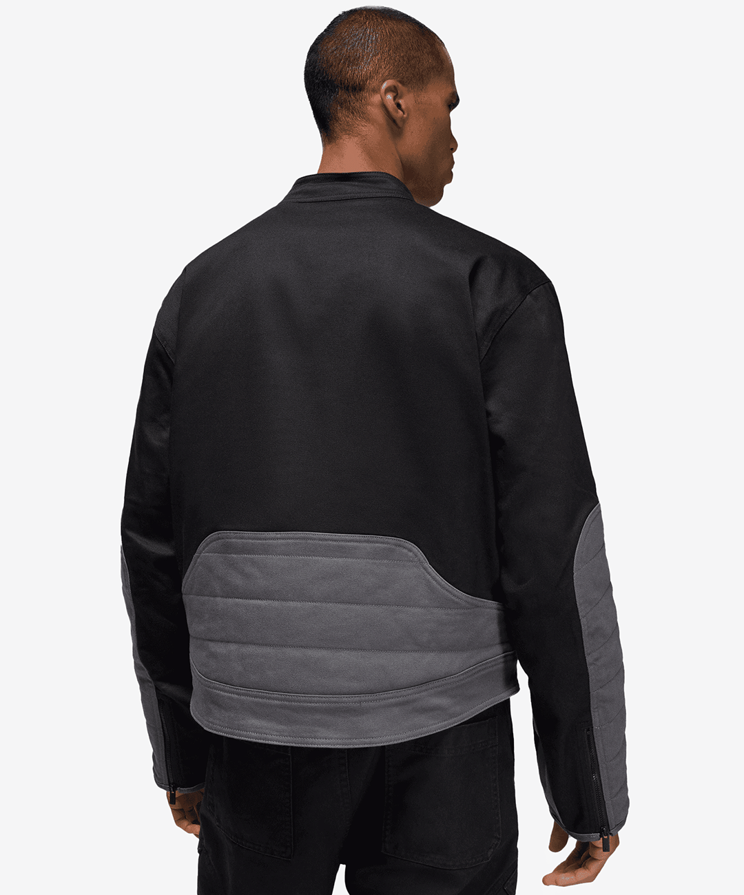 Air Jordan JORDAN | BROOKLYN MOTORSPORT JACKET { BLACK/IRON GREY/IRON GREY