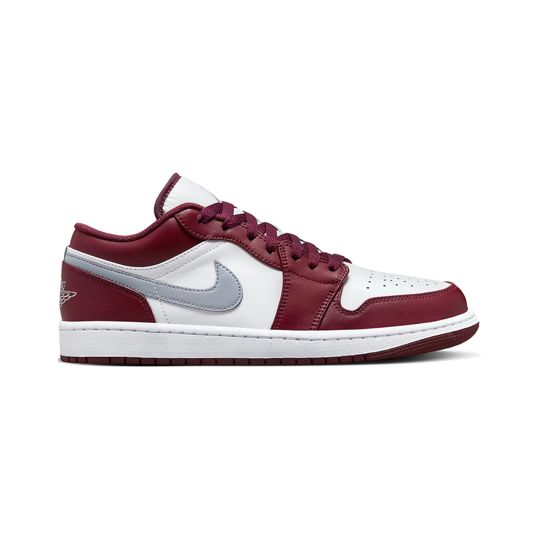 Air Jordan JORDAN 1 LOW WHITE BORDEAUX