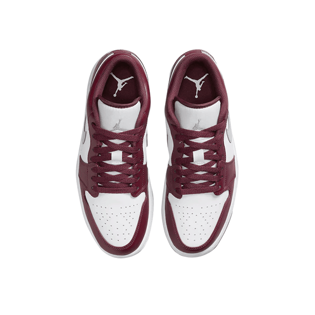Air Jordan JORDAN 1 LOW WHITE BORDEAUX