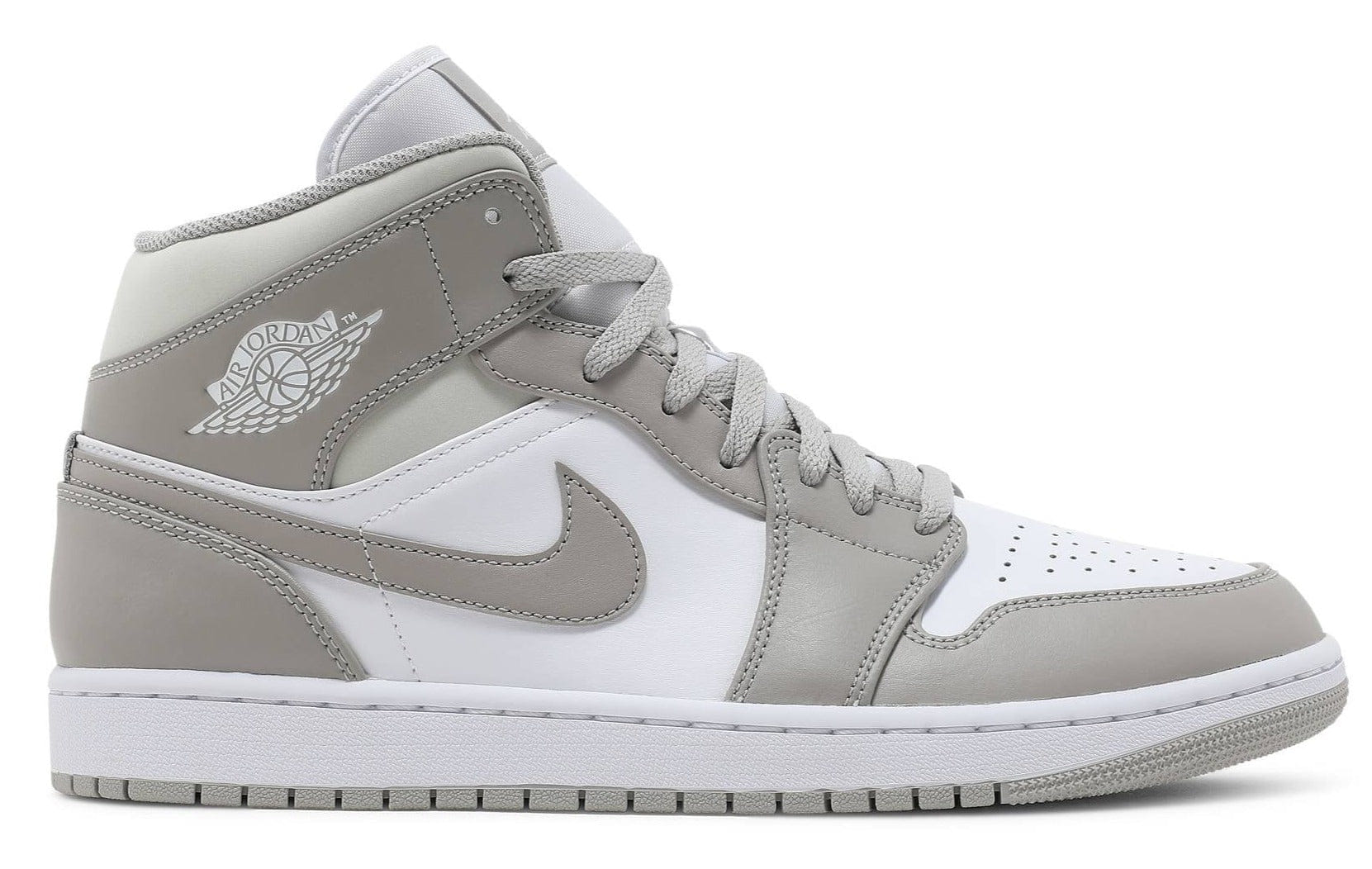 Air Jordan 1 Mid Linen / College Grey