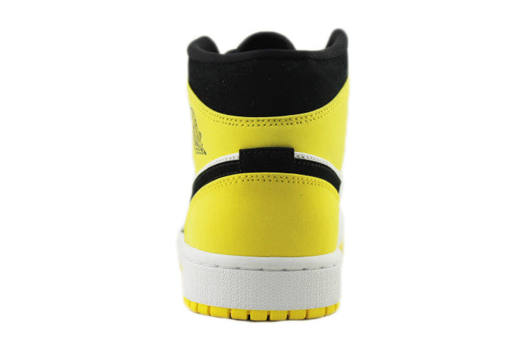 Air Jordan 1 Mid Yellow Toe Black