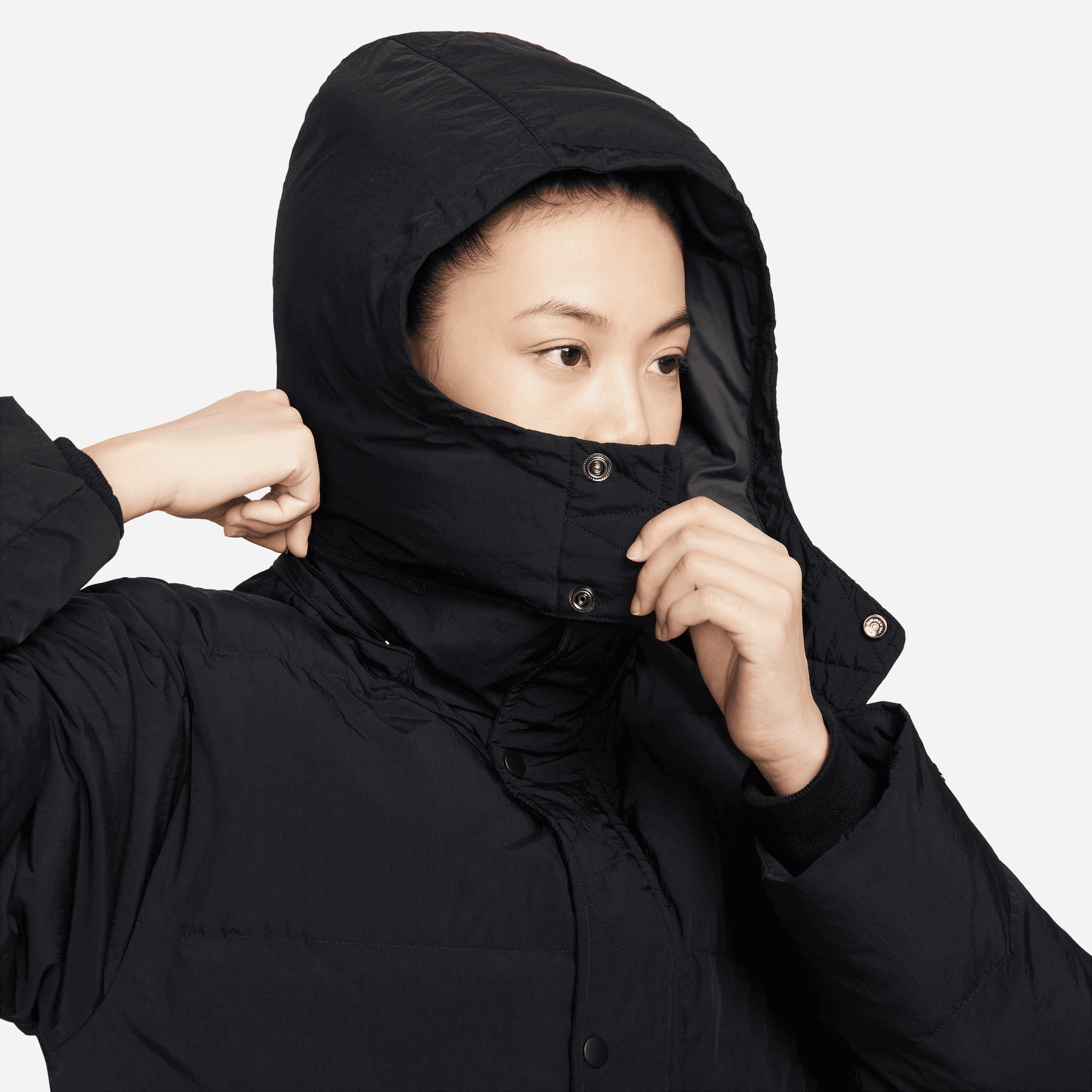 Air Jordan Womens Jordan Flight Parka Black