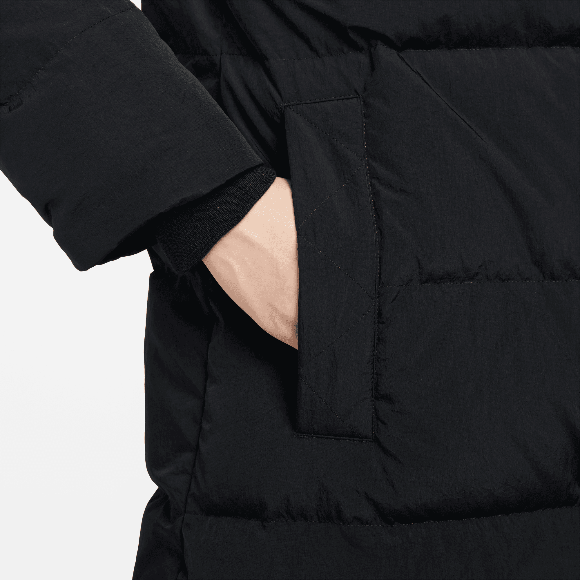 Air Jordan Womens Jordan Flight Parka Black