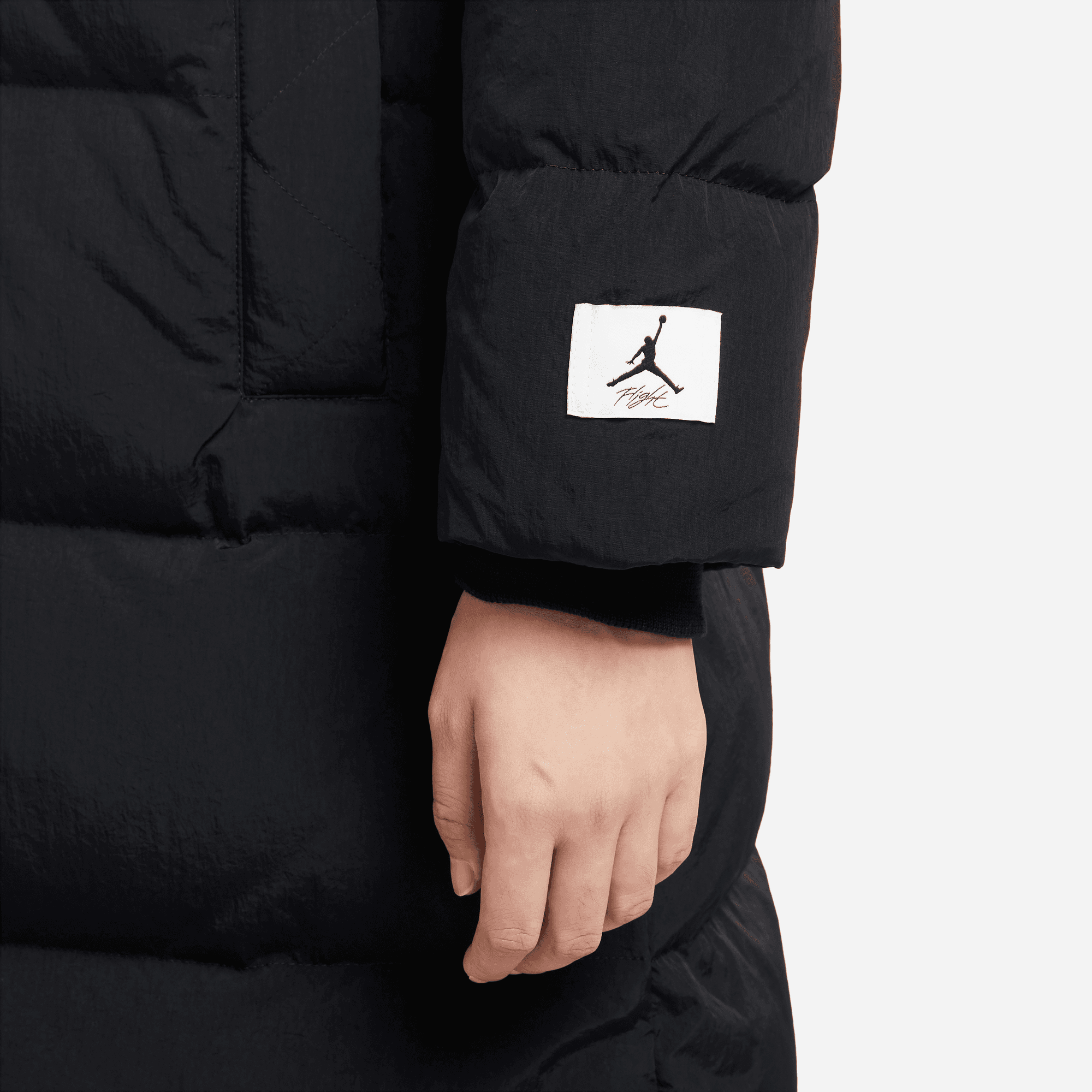 Air Jordan Womens Jordan Flight Parka Black