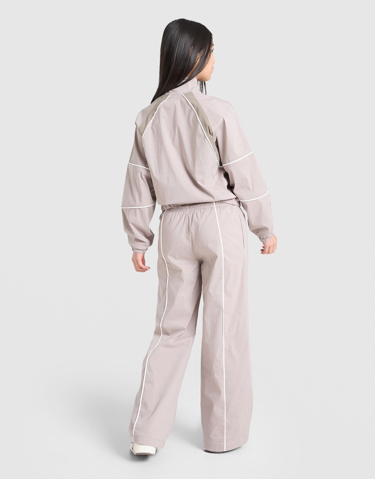 Air Jordan Girls' Woven Wide Leg Tracksuit Junior