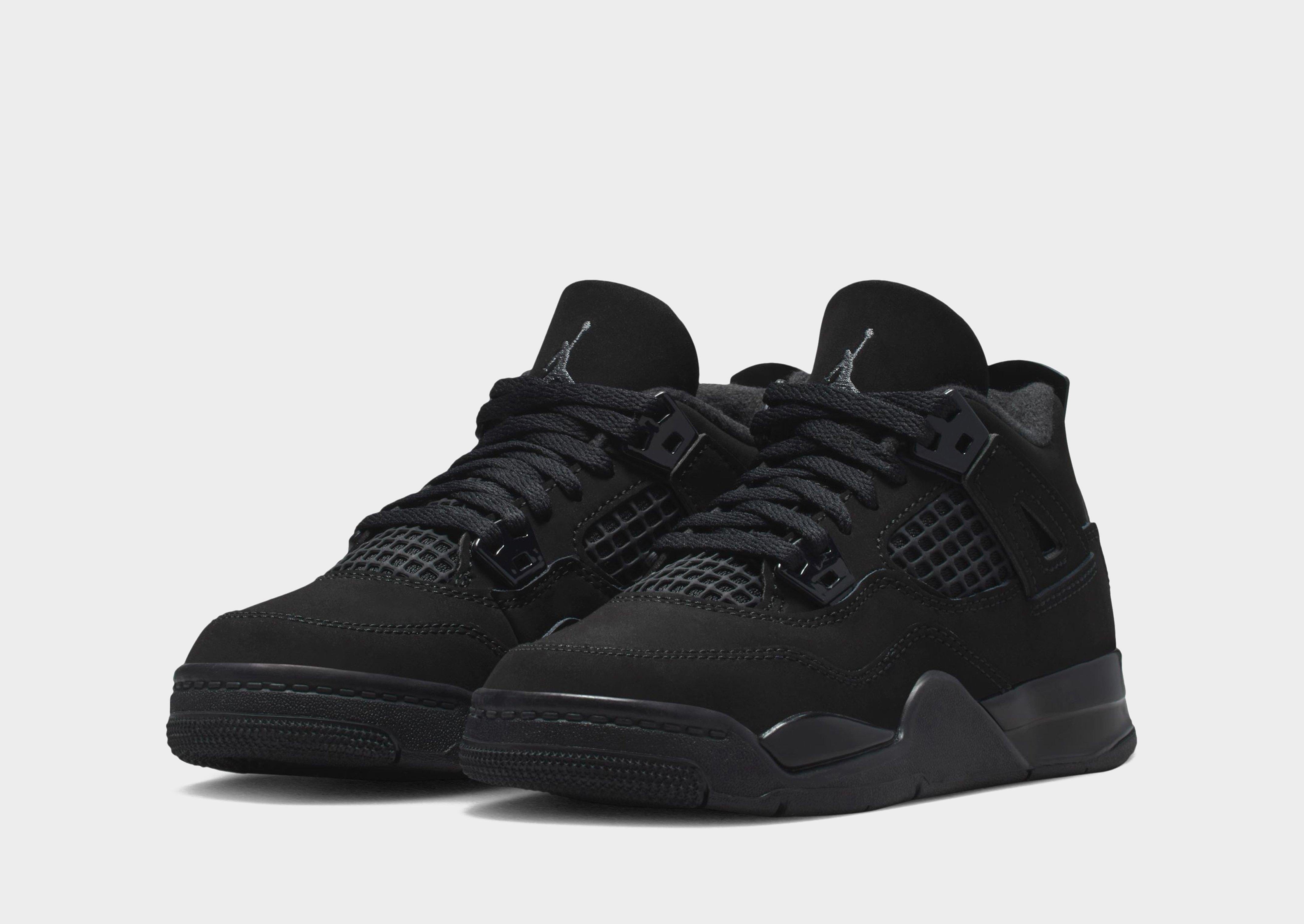 Air Jordan 4 Retro Black Cat Children's