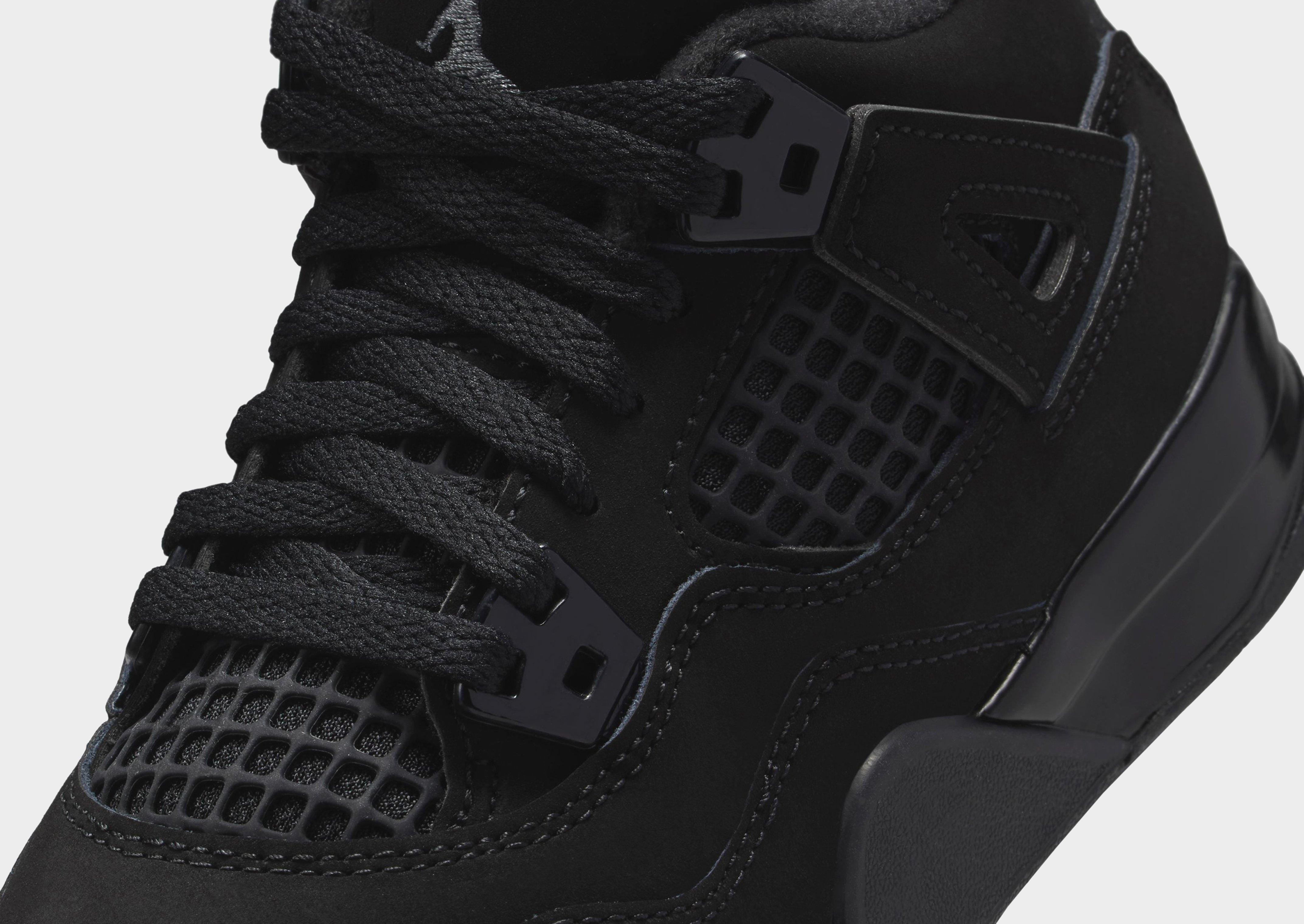 Air Jordan 4 Retro Black Cat Children's
