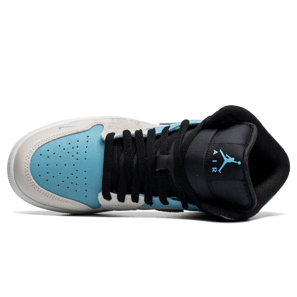 Air Jordan 1 Mid SE White/Light Blue/Grey