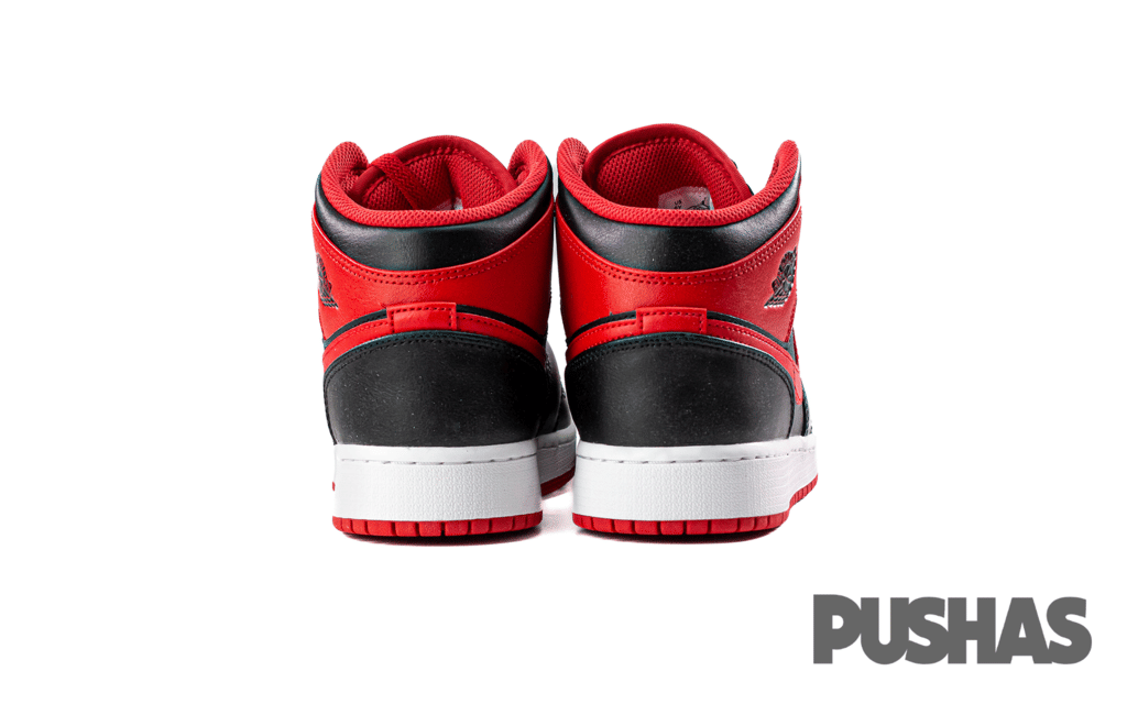 Air Jordan 1 Mid Alternate Bred Toe GS (2022)