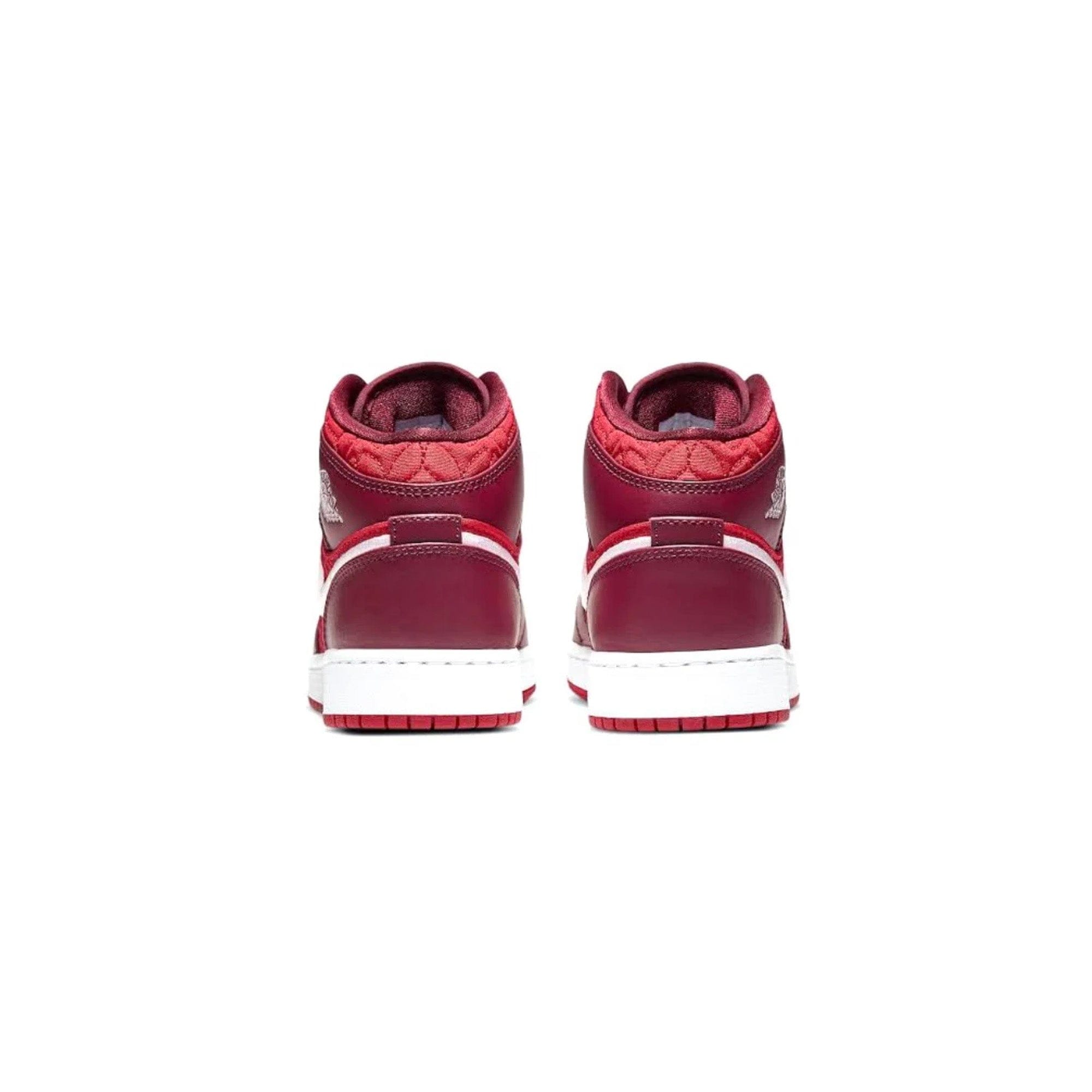 Air Jordan 1 Mid Red Quilt GS