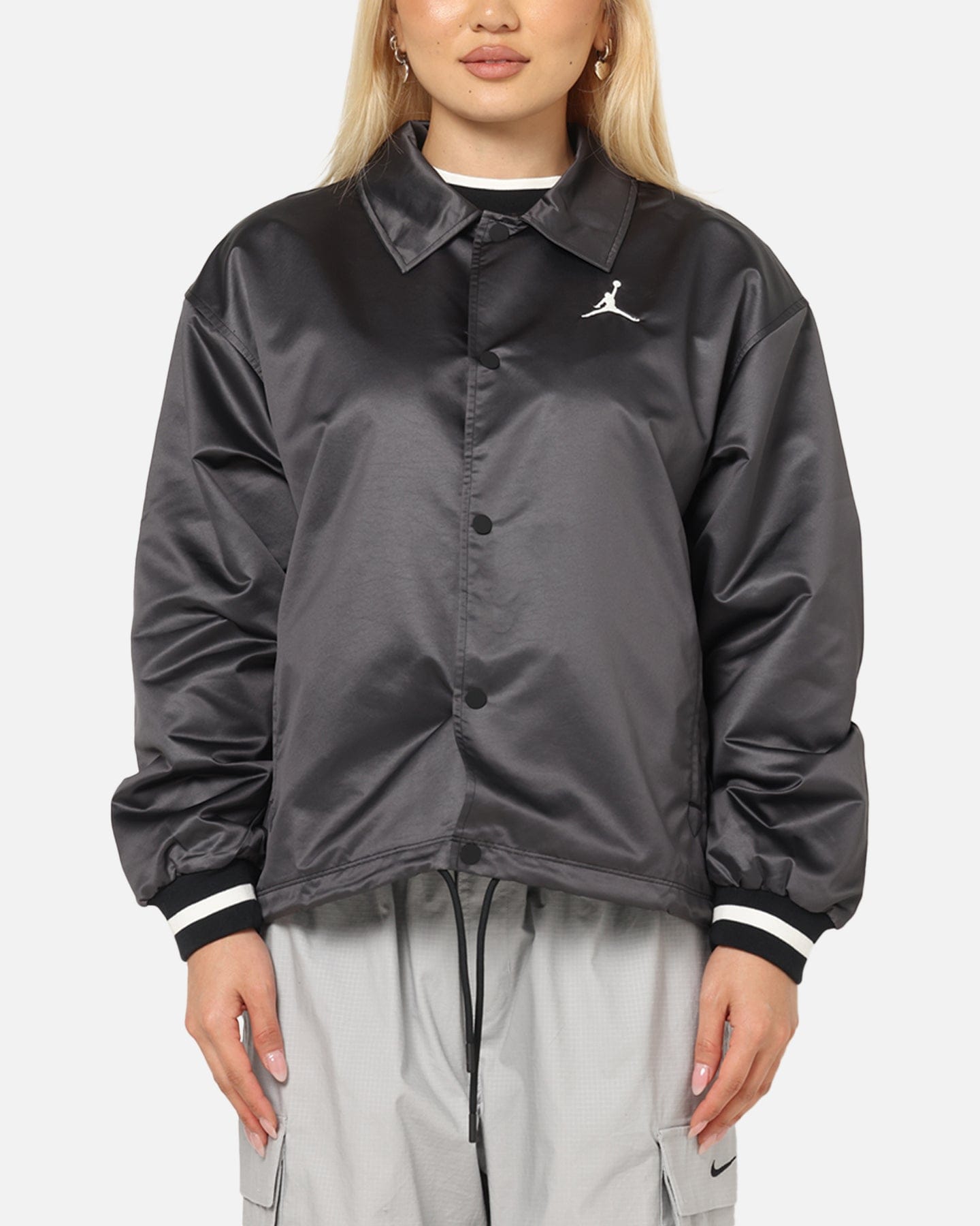 Air Jordan Jordan Women's Coaches Jacket Black/Sail