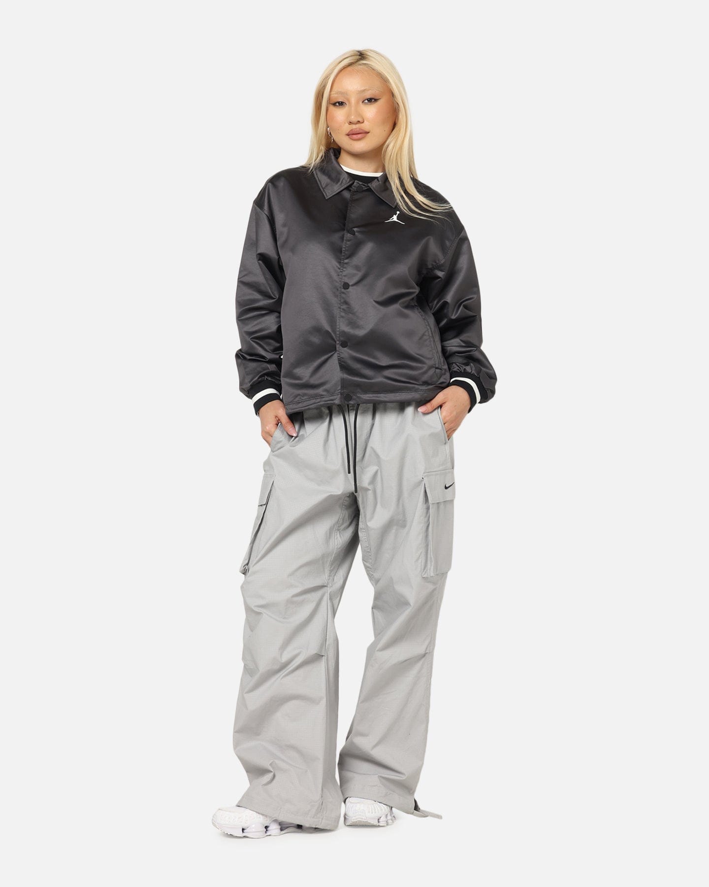 Air Jordan Jordan Women's Coaches Jacket Black/Sail