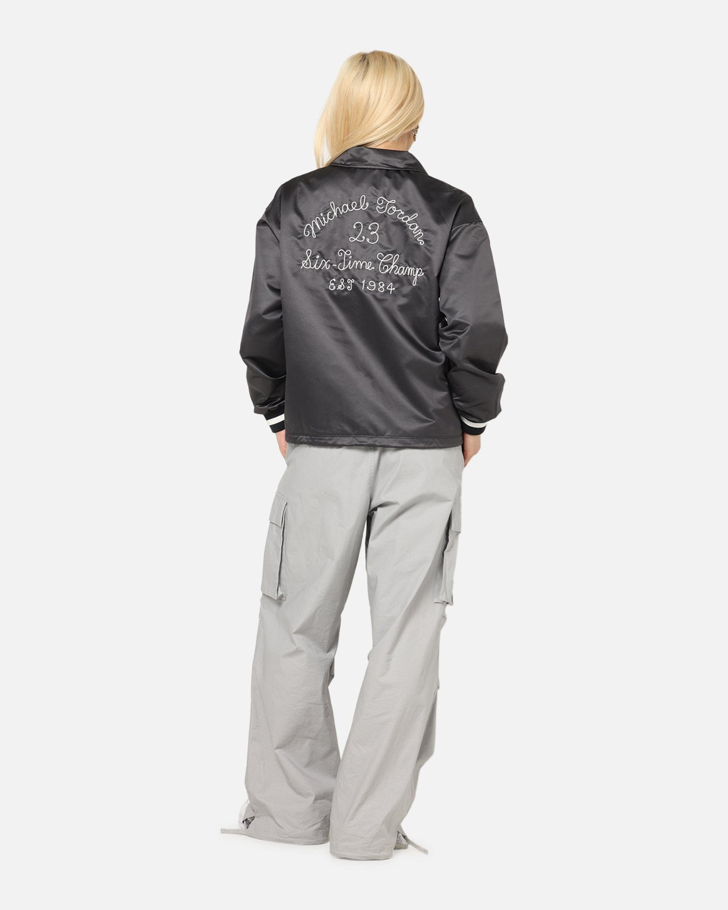 Air Jordan Jordan Women's Coaches Jacket Black/Sail