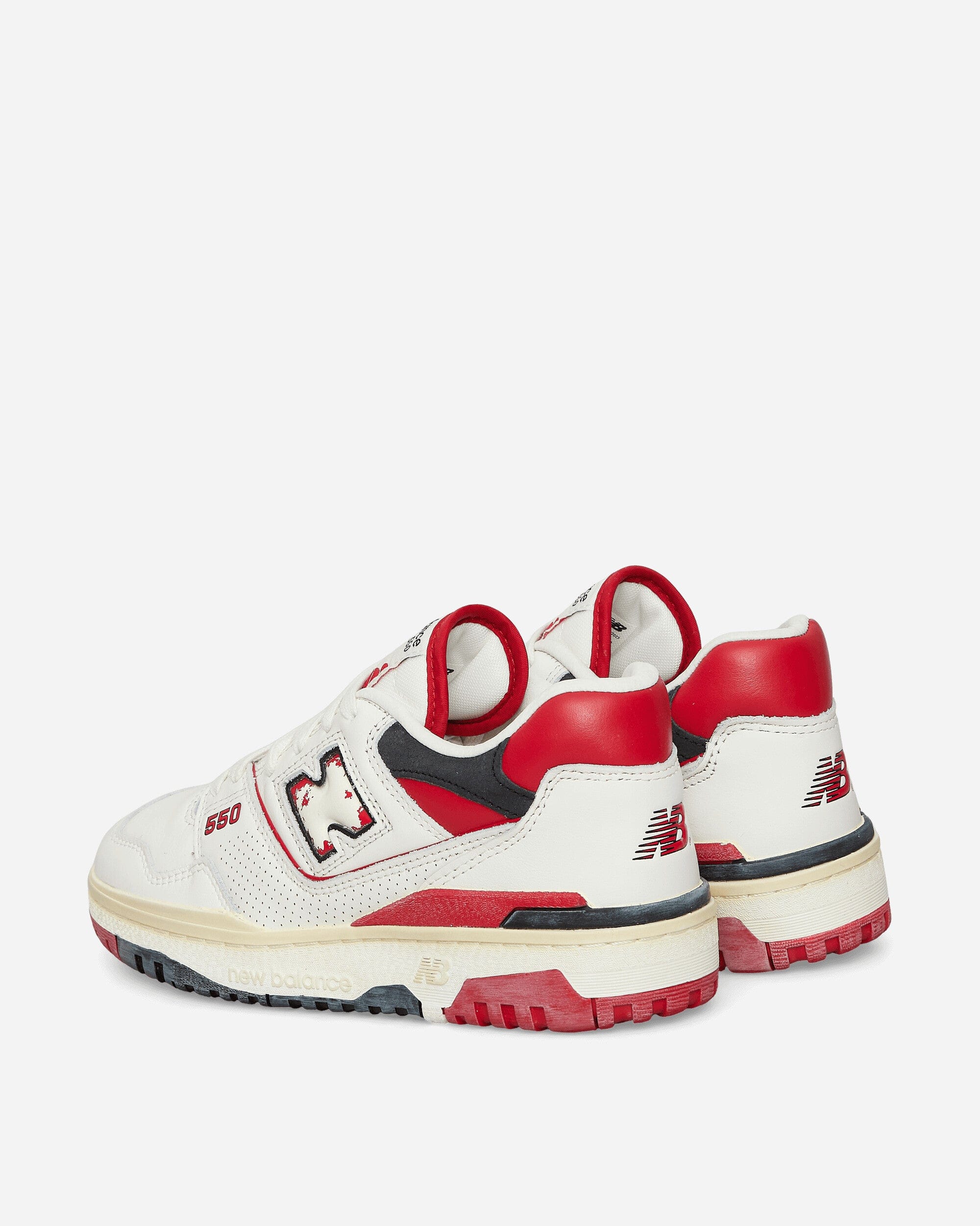 New Balance 550 Sneakers Off White / Red