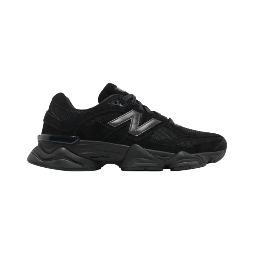 New Balance 9060 Triple Black Suede