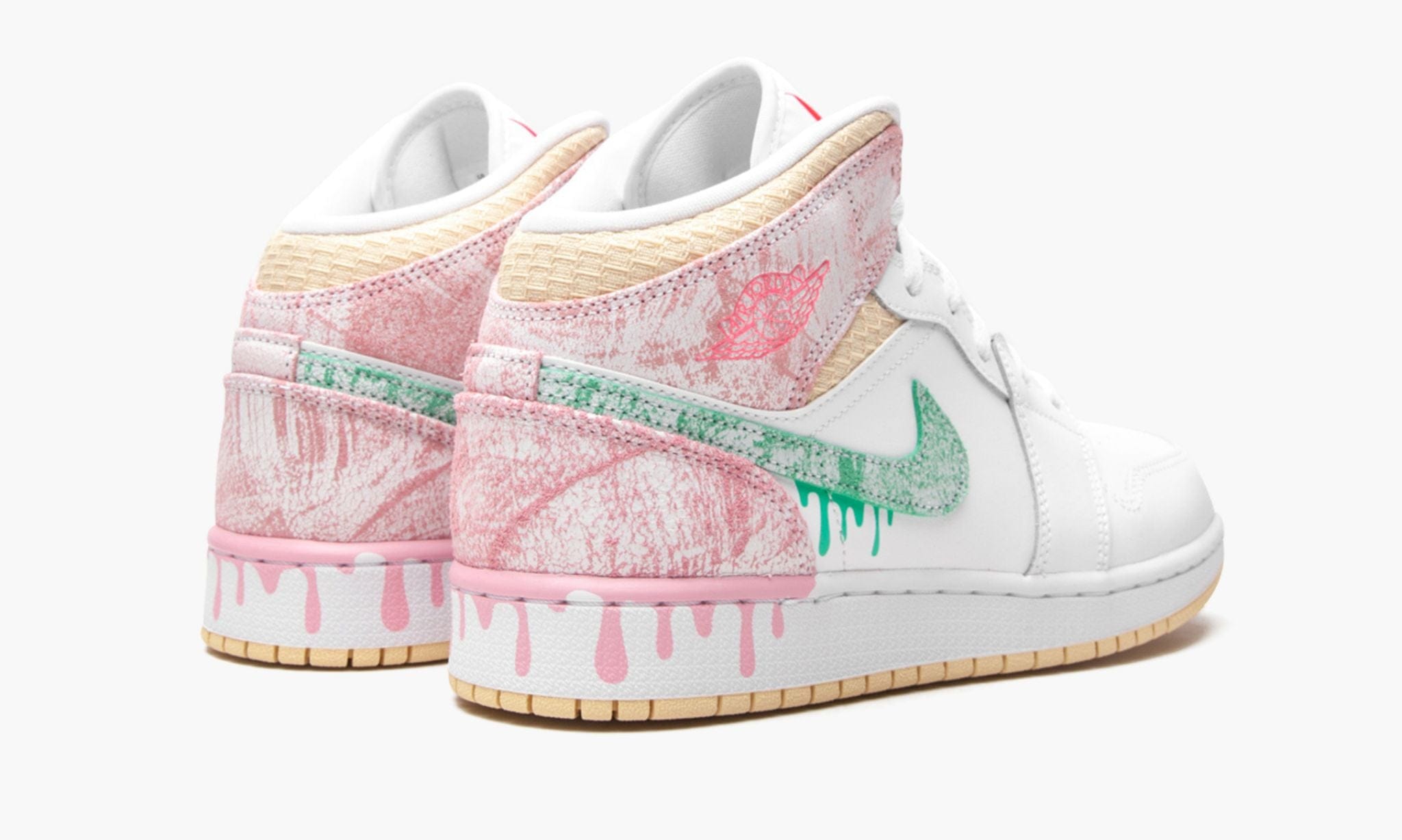 Air Jordan Jordan 1 Mid Paint Drip GS