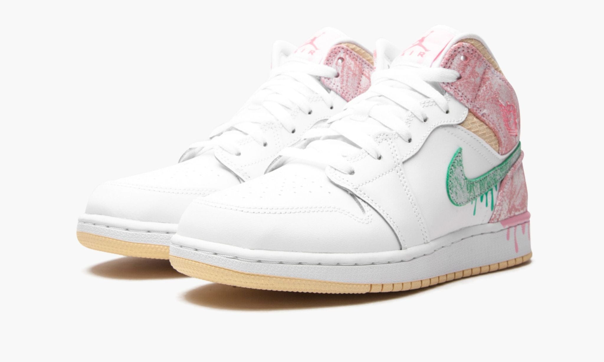 Air Jordan Jordan 1 Mid Paint Drip GS