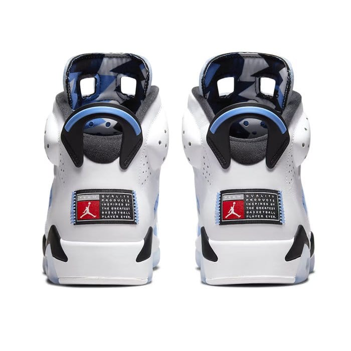 Air Jordan Jordan 6 Retro UNC White