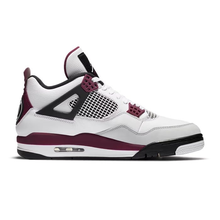 Air Jordan 4 Retro Bordeaux Paris Saint - Germain