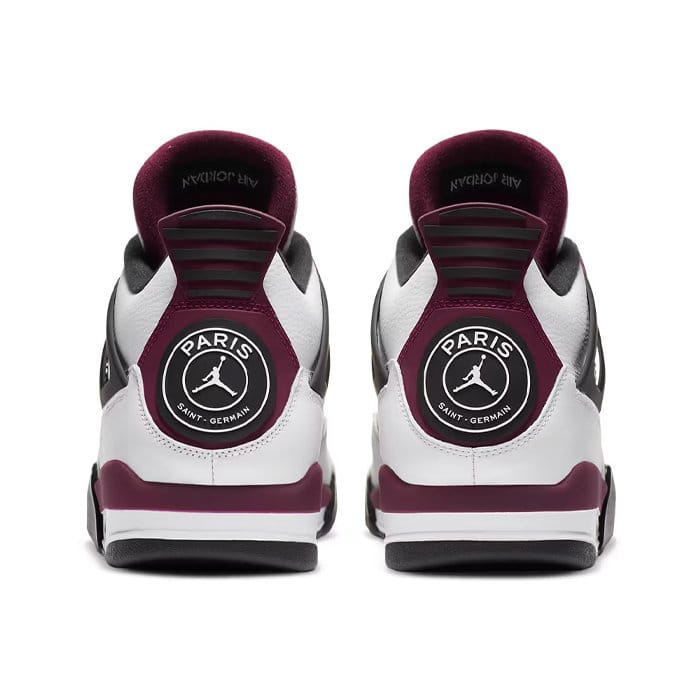 Air Jordan 4 Retro Bordeaux Paris Saint - Germain