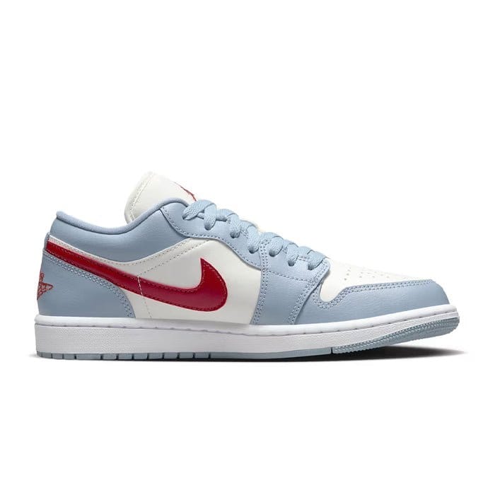 Air Jordan 1 Low Blue Whisper Dune Red