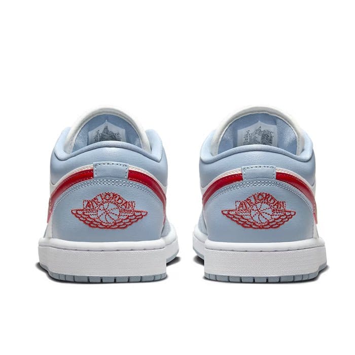 Air Jordan 1 Low Blue Whisper Dune Red