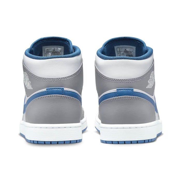 Air Jordan 1 Mid Cement True Blue