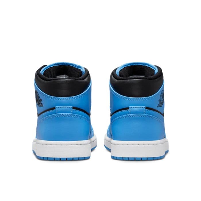 Air Jordan 1 Mid Unc Blue Black