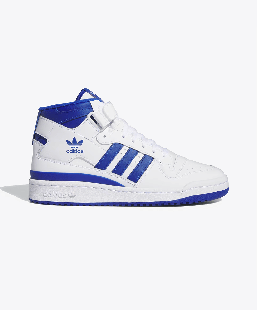 ADIDAS ORIGINALS | FORUM MID { CLOUD WHITE/ROYAL BLUE