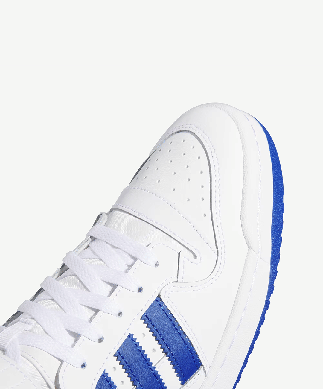 ADIDAS ORIGINALS | FORUM MID { CLOUD WHITE/ROYAL BLUE