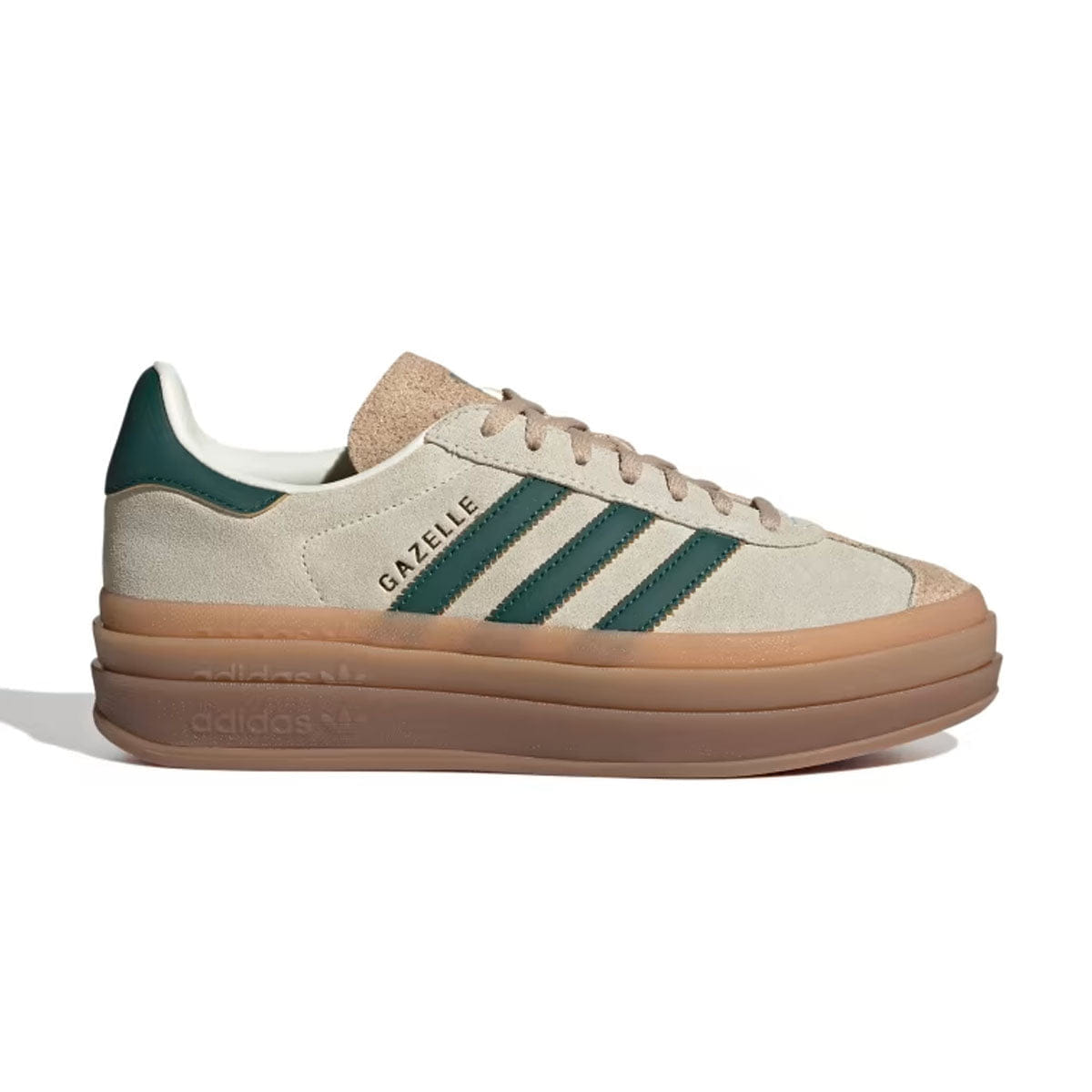adidas Wmns Gazelle Bold Cream White Collegiate Green