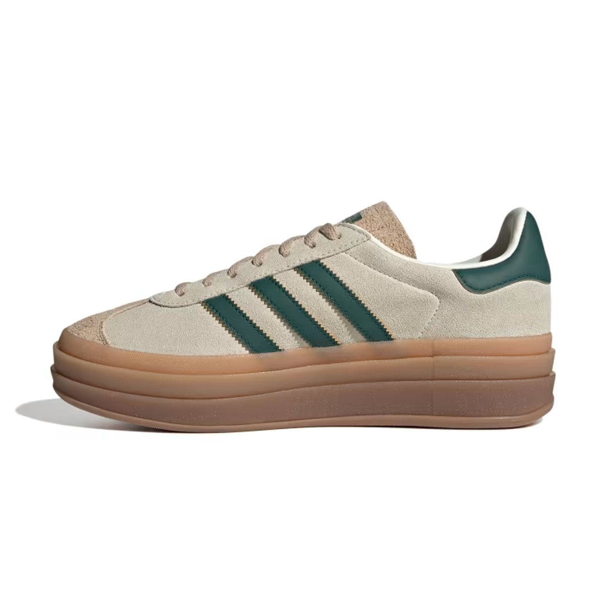 adidas Wmns Gazelle Bold Cream White Collegiate Green