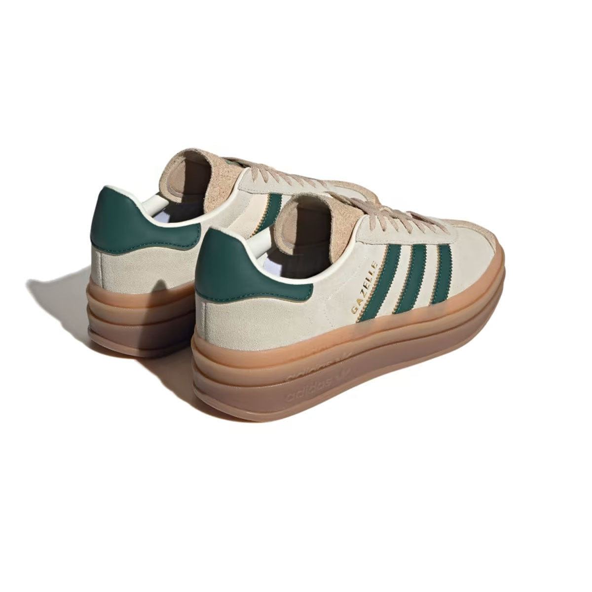 adidas Wmns Gazelle Bold Cream White Collegiate Green
