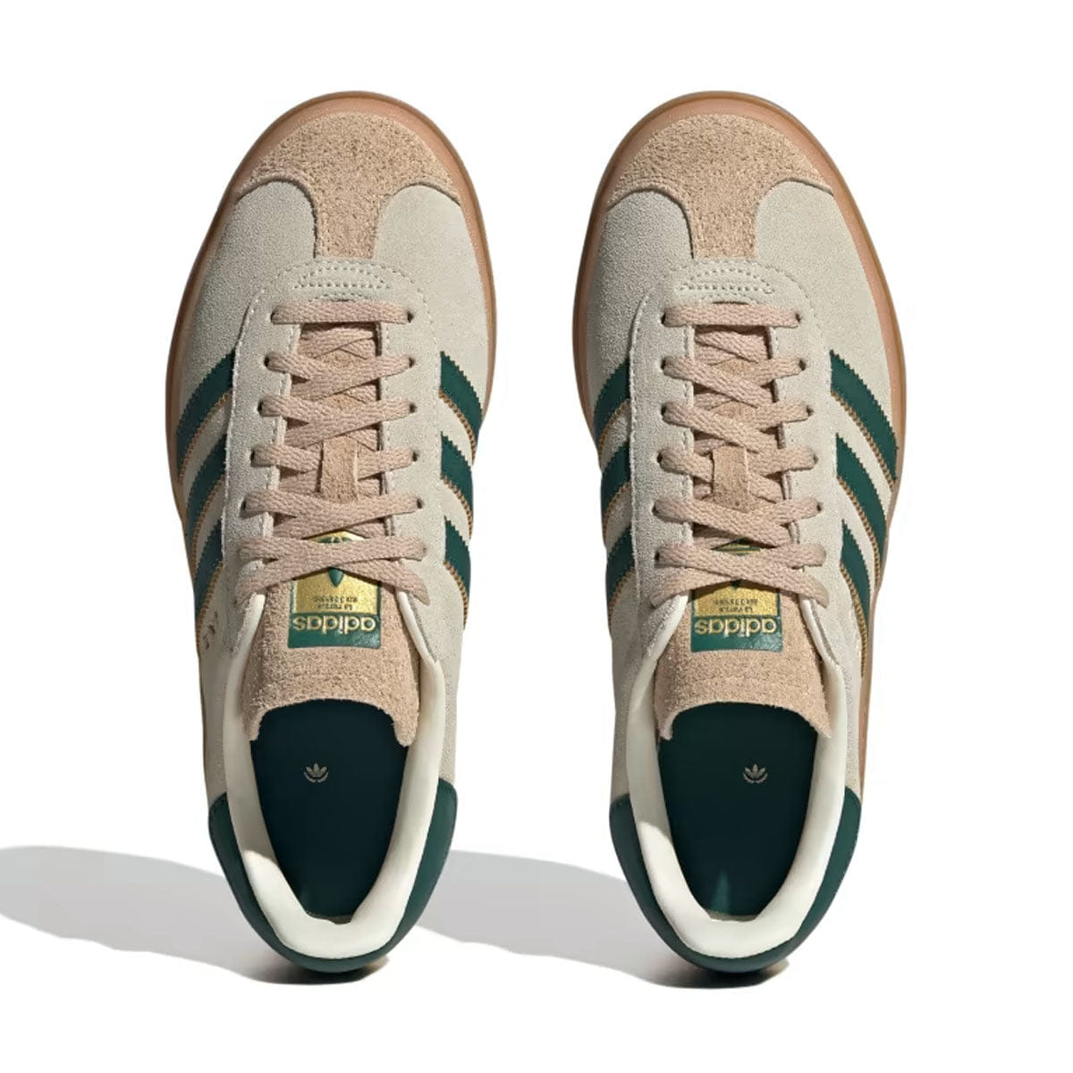 adidas Wmns Gazelle Bold Cream White Collegiate Green