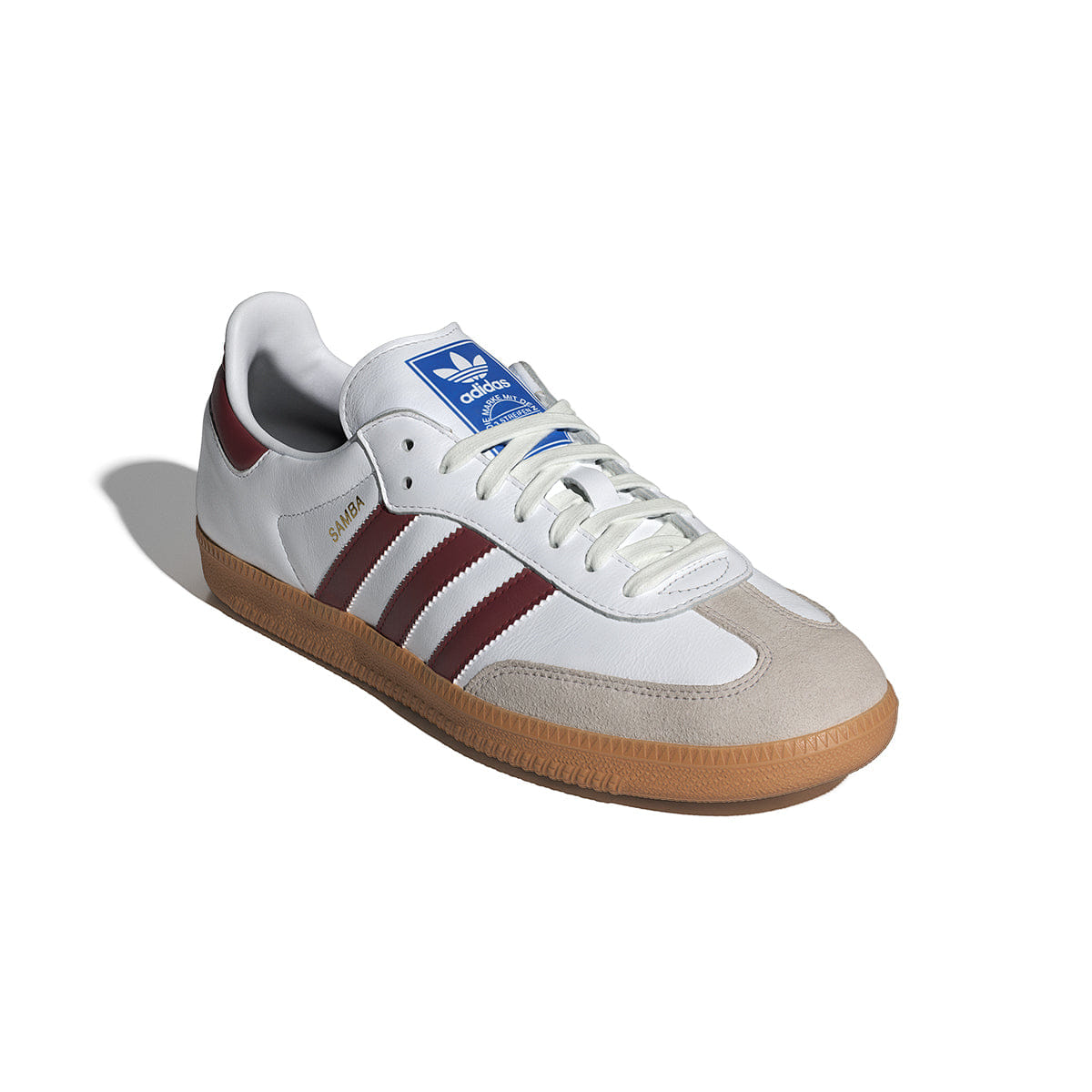 adidas Samba OG White Collegiate Burgundy