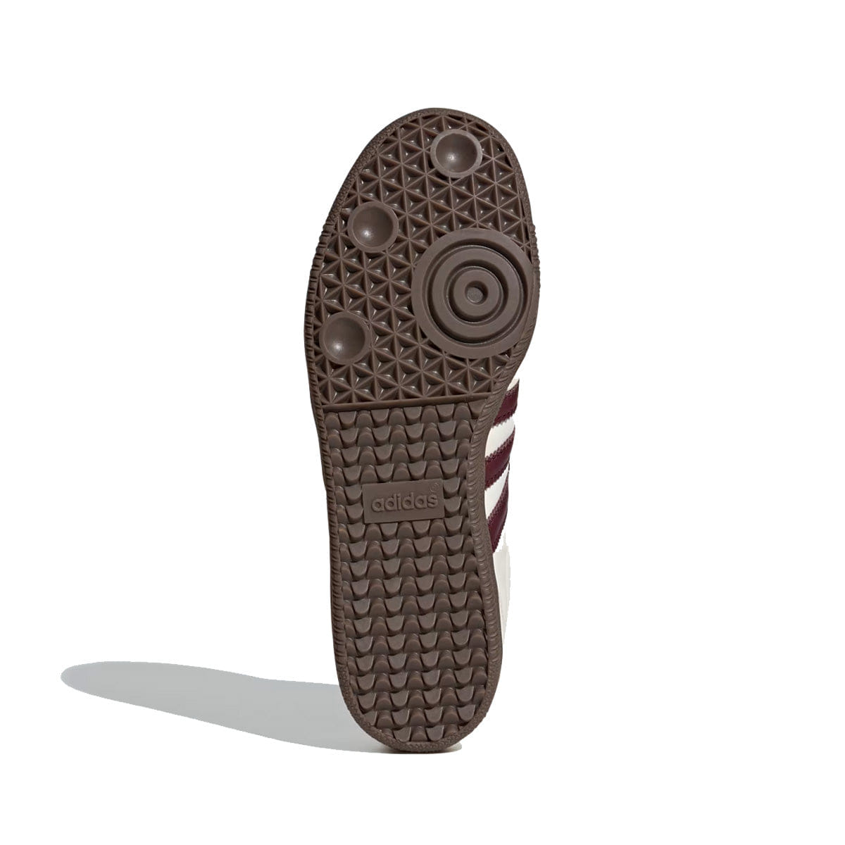 adidas Wmns SAMBA LONG TONGUE Cream White / Maroon / Gold Metallic