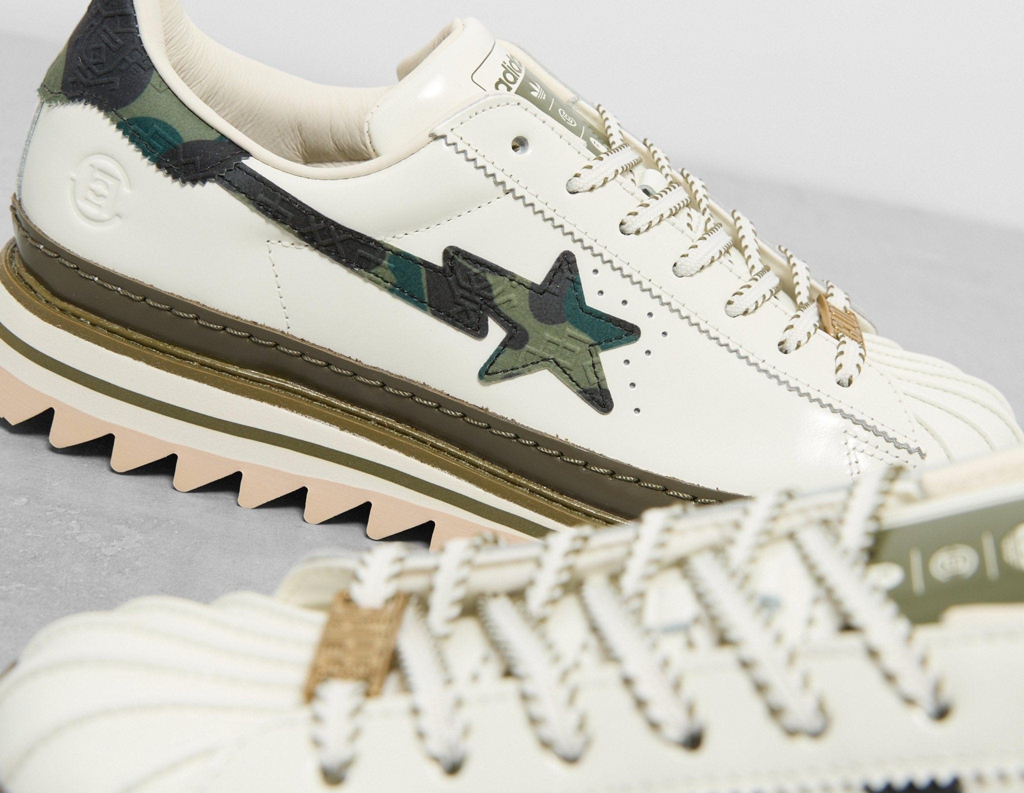 adidas x CLOT x A Bathing Ape Superstar