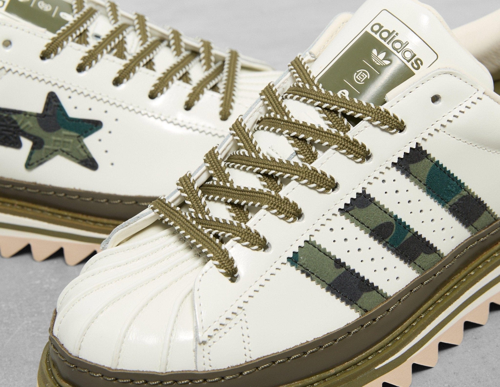 adidas x CLOT x A Bathing Ape Superstar